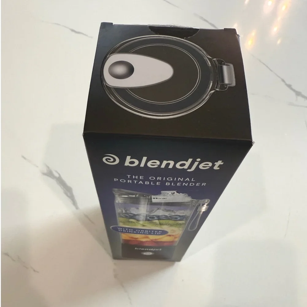 NEW BlendJet 2 The Original Portable Blender Black Orbiter USB Rechargeable Gift